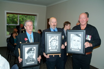 the Fallen - Graeme Ryalls with Tom Cooper, Roy Reddy with John Gurnick, Peter Harris with Dave Wright [Binning]