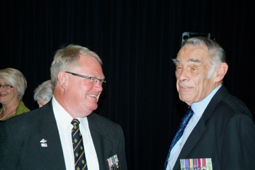 Ross Cherry and Dave Condon both mortars [Binning]