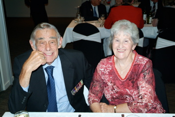 Dave mortars and Ann Condon [Binning]