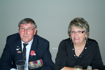 Mike Coy HQ and Lorna Morrison[Binning]