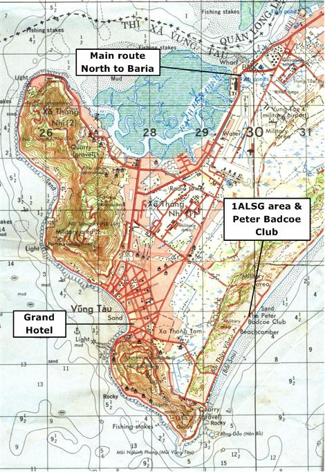 Vung Tau town and beaches