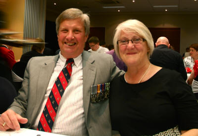 Mark mortars and Fran Binning - Mark was the official photographer for the weekend [Binning]