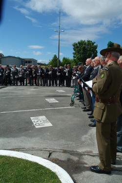 hollow square for memorial service - mortars on right with 3Pl at rear [Binning]