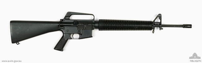 US M16A1 5.56mm semi and fully automatic rifle [AWM]