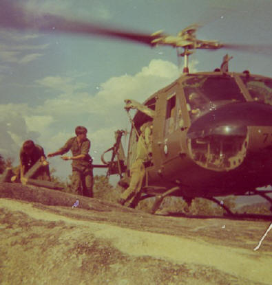 Unloading Mortar Rounds FSB Luise