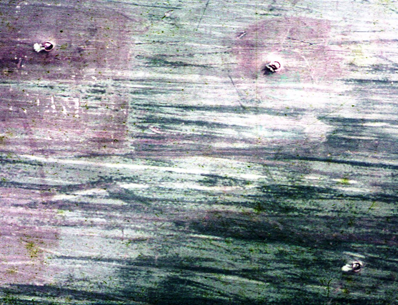 impact of VC fire embedded in the side of APC 33B [G Merkel]