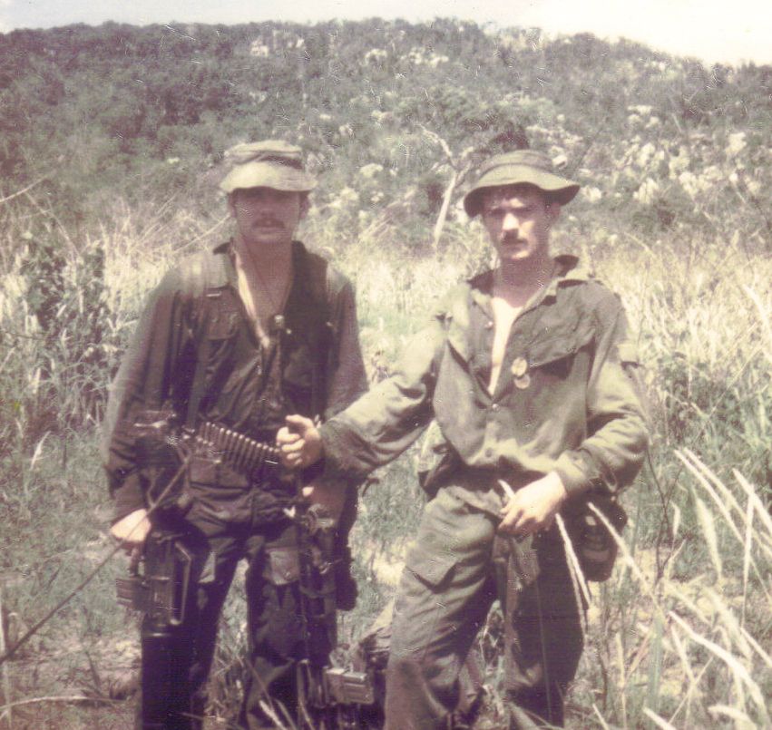 FOO party Bob Brumm & Mick Sullivan Nui Dinh area [O'Brien]