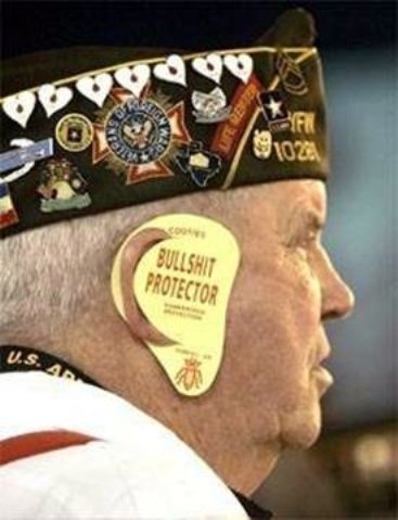 US veteran at conference, well prepared [internet]