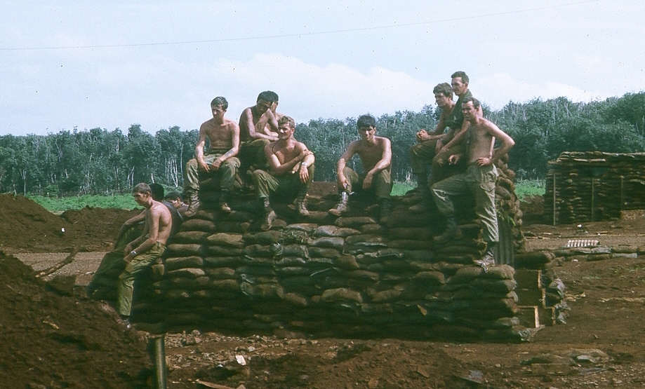2Pl doing demolition before heading back into the rubber for another night patrol 