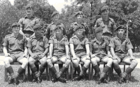 original W3 mortar section prior to deployment, Terendak Camp West Malaysia