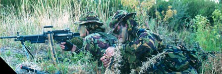 1RNZIR in the dismounted role [NZ Army website]